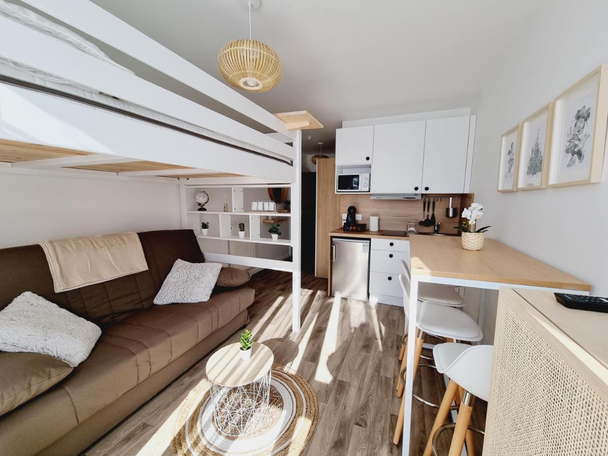 Pivoine -12 Min Des Parcs Walt Disney-Arrivee Autonome-Wifi&Parking Gratuit Montévrain Dış mekan fotoğraf